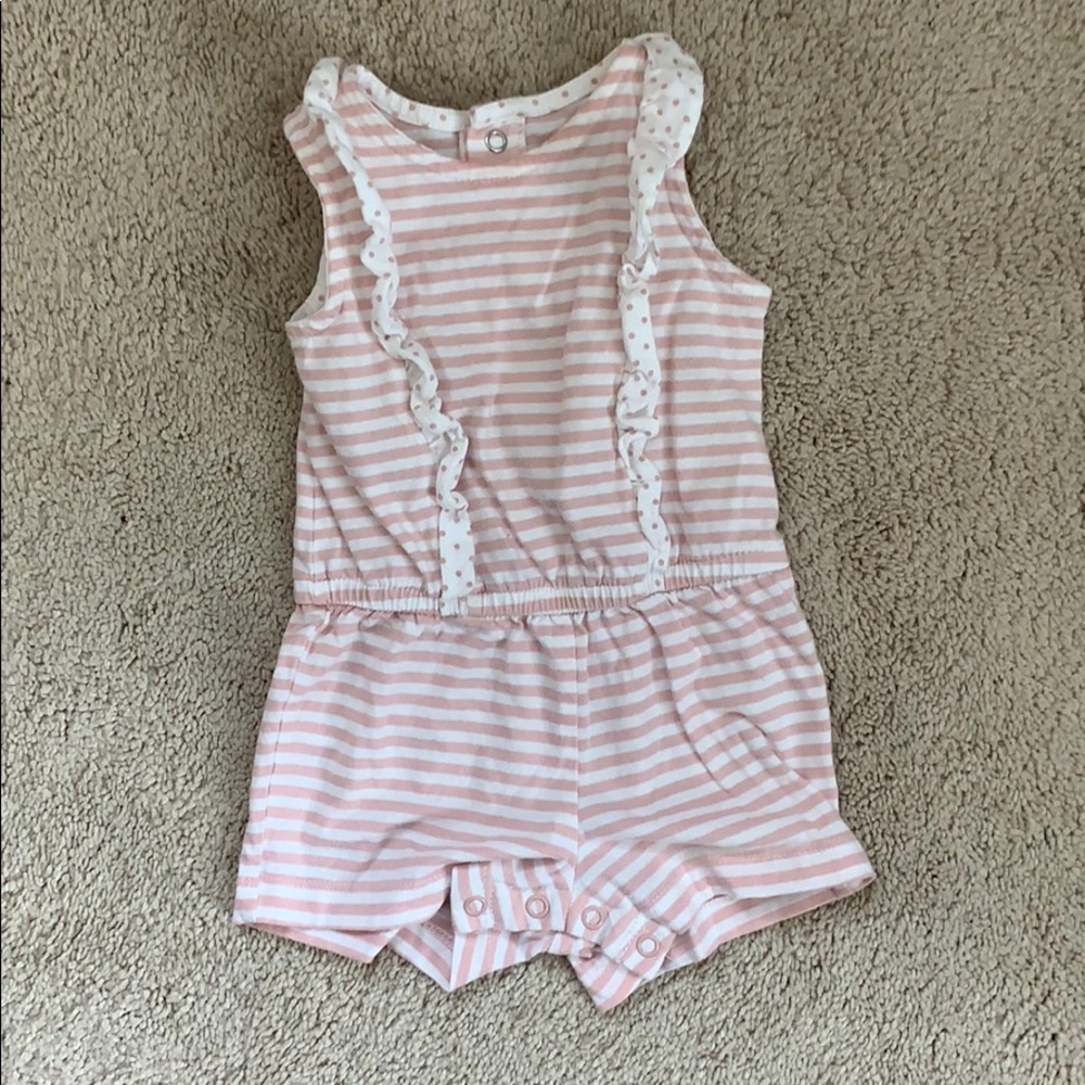 Carters Striped Romper